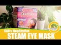 Kao megrhythm steam eye mask review