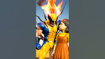 Doll Angry Wolverine | Squid Game Mentality ai #ai #squidgame #squidgame2 #squidgamementality