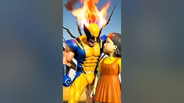 Doll Angry Wolverine | Squid Game Mentality ai #ai #squidgame #squidgame2 #squidgamementality