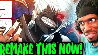 THIS YOUR BEST! Kaneki Rap (Tokyo Ghoul) 'Ghoul' | Daddyphatsnaps REACTION