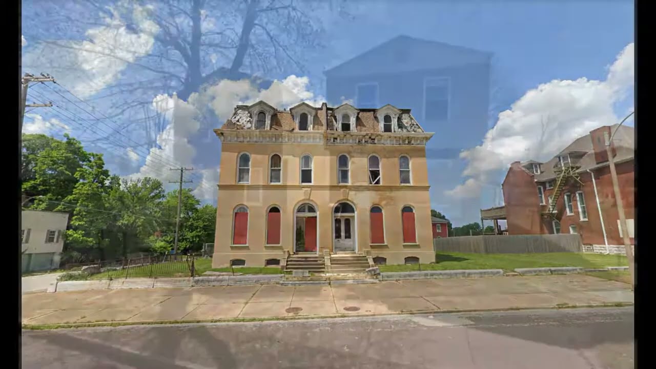 Saint Louis Missouri Ghetto - Images Of Urban Decay And Blight - Abandoned Northside Neighborhood