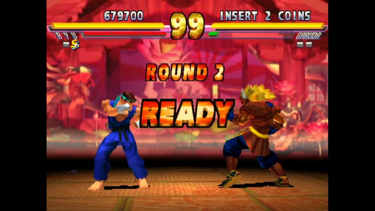 Street Fighter EX2 Plus (Arcade) Ryu Hardest Difficulty