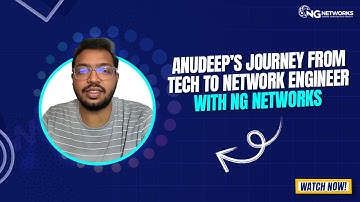 From Tech to Network Engineer with NG Networks #jobplacement #highpayingjobs