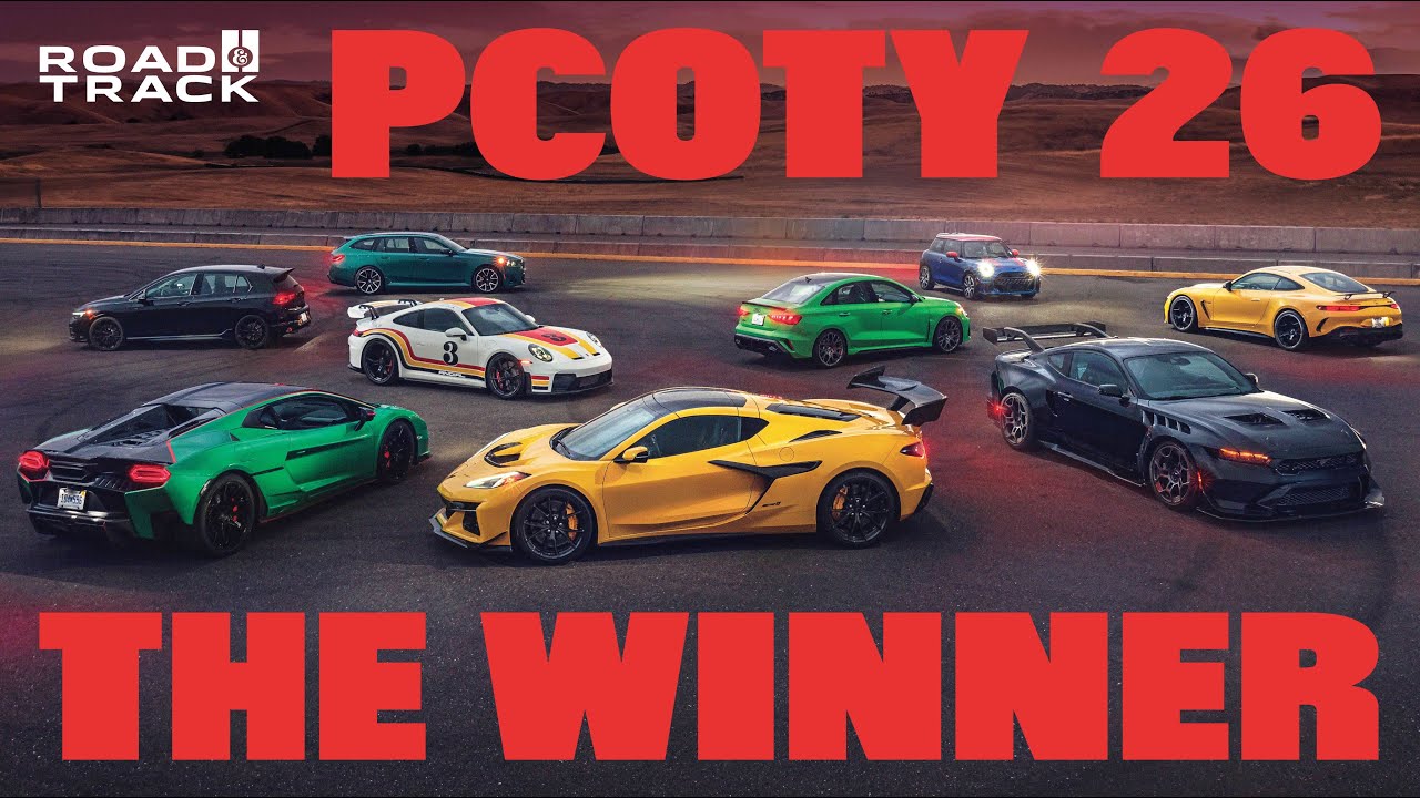 BEST Performance Car of 2026: PCOTY Winner Reveal! Corvette ZR1, Mustang GTD, Lamborghini Temerario