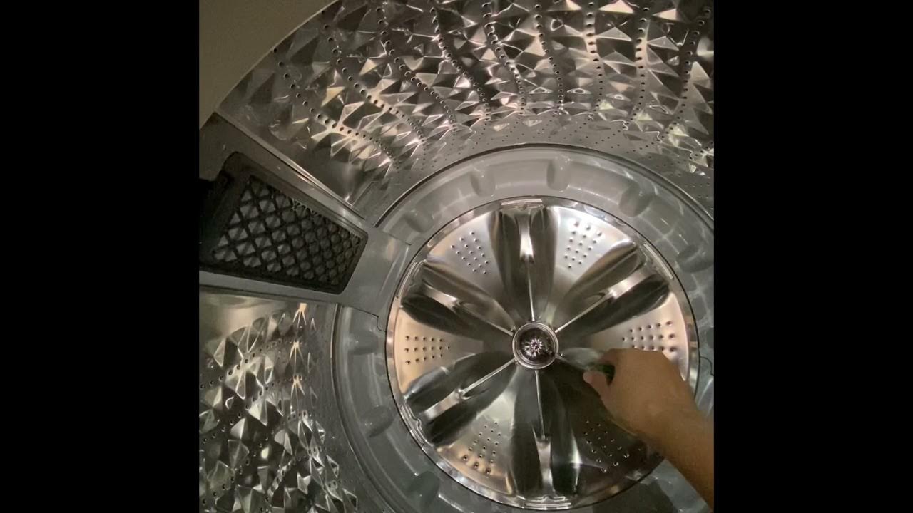 Cleaning and removing agitator of my Samsung top load washer YouTube