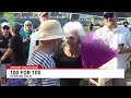 100-year-old Oregon runner celebrated with special race at Hayward Field