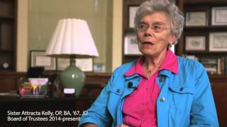 Sister Attracta Kelly, OP, BA, ′67, JD