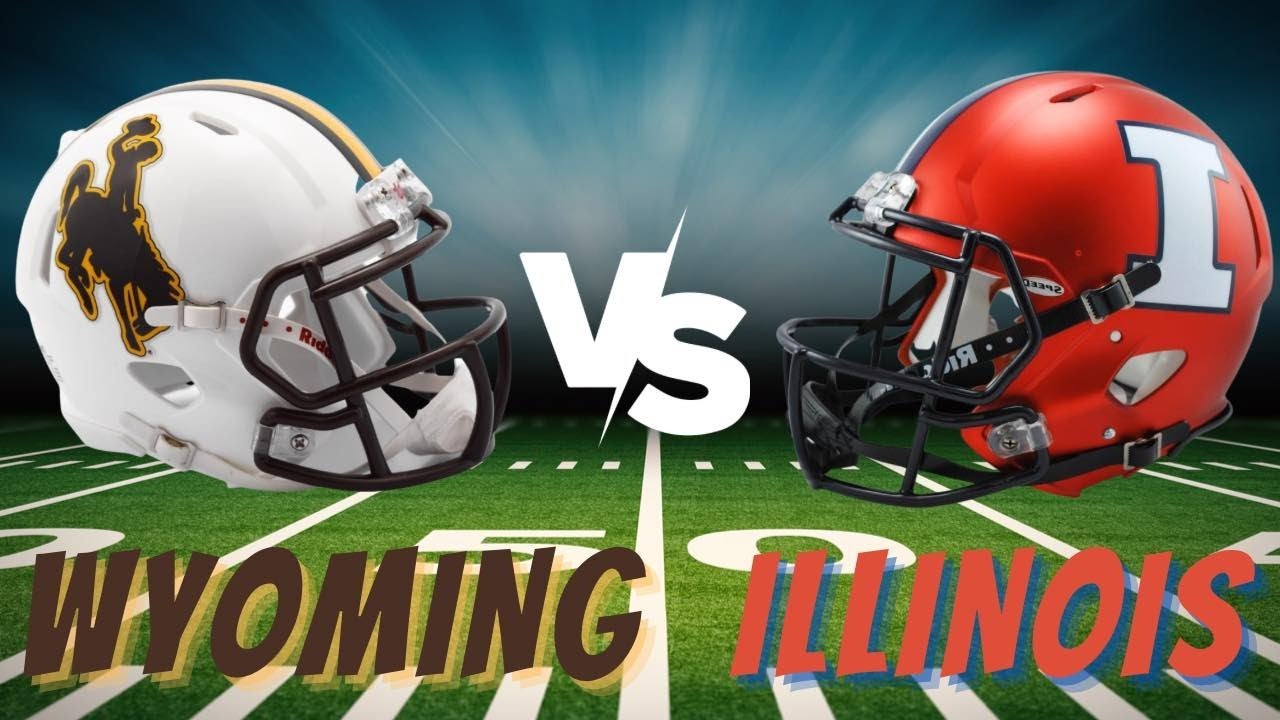 WYOMING VS ILLINOIS PLAY BY PLAY & REACTIONS COLLEGE FOOTBALL WEEK 0