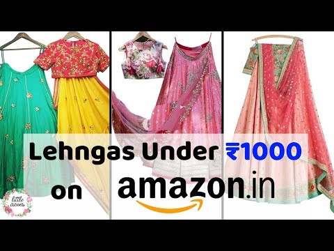 Amazon Lehenga Under 1000 || Wedding Series || Haul And Review