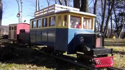 5inch gauge Railbus with electric sound