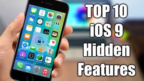 TOP 10 iOS 9 Hidden Features