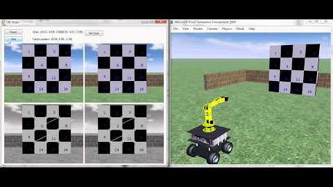 Visual Servo Control Demo