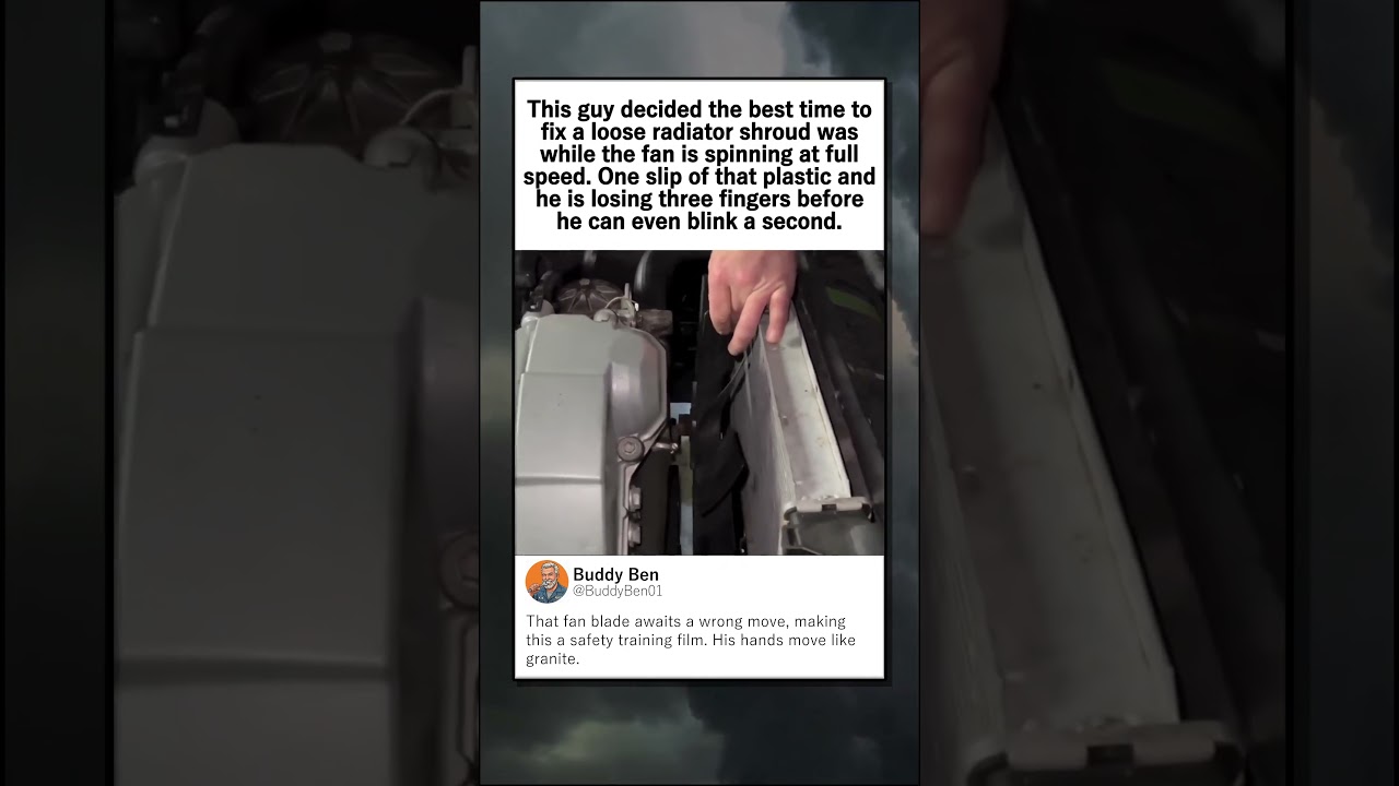 RADIATOR FAN DANGER FINGERS GONE IN A BLINK adlı videoyu YouTube'da izle RADIATOR FAN DANGER FINGERS GONE IN A BLINK adlı videoyu YouTube'da izle