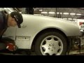 Снятие переднего крыла Mercedes-Benz W210  Front Fender Removal