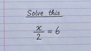 Solve without cross multiplying | 79% failed !
