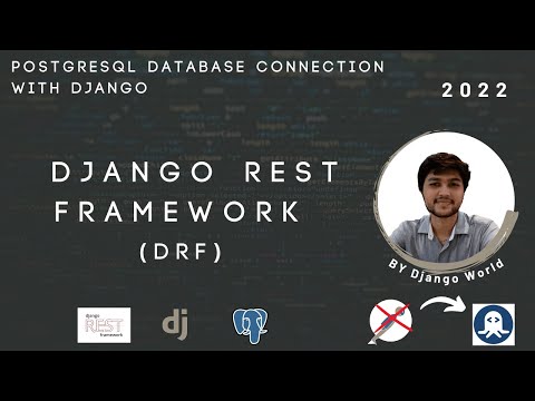 How to connect postgresql with django project ? | DRF