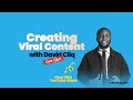 Ep 4: Creating Viral Content with David Cliq @DavidCliq - Live Q&A
