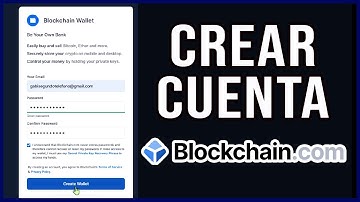 ➡️ Cómo REGISTRARSE en BLOCKCHAIN WALLET || Crear Cuenta en Blockchain.com ✚ Verificar Cuenta