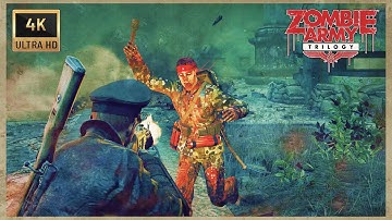 Library of Evil | Zombie Army Trilogy 4K 60FPS