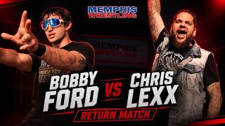 Chris Lexx vs Bobby Ford | Return Grudge Match | MEMPHIS WRESTLING