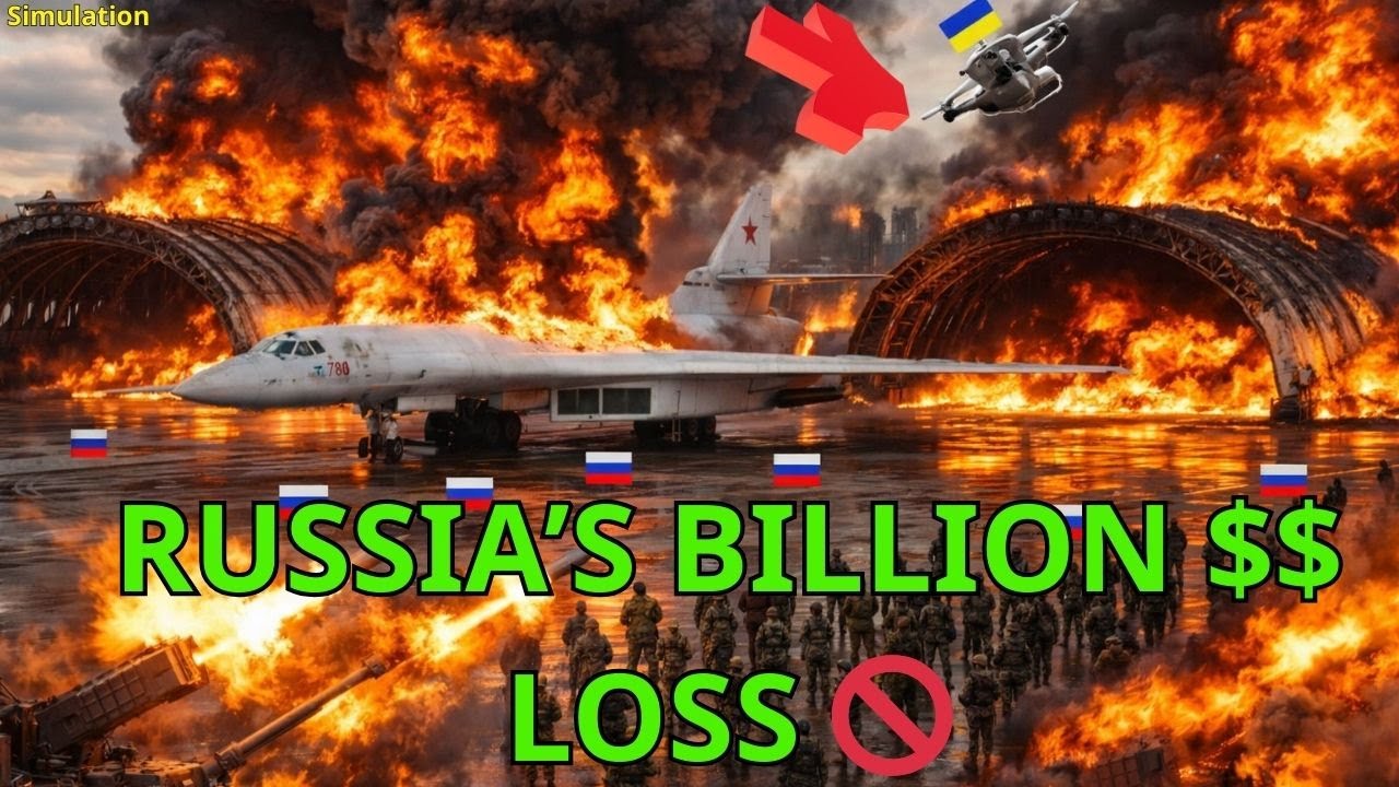 How Ukraine DELETED a $500M Tu-160 Bomber in 90 Seconds | AI Reconstrution
