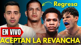 HANEY Y RYAN ACEPTAN LA REVANCHA / VAQUERO DOMINANTE Y MÁS #AuténticoBoxing LIVE