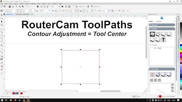 CorelDraw RouterCAM Plugins Tool Center Settings (Part 2), Step by Step Video Tutorial