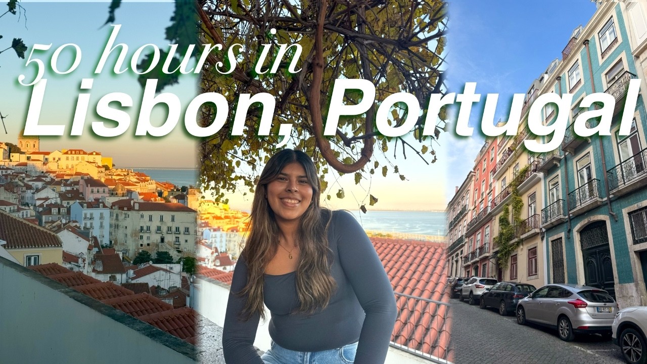 EXPLORING PORTUGAL FOR 50 HOURS *crazy experience* | Jannett Ciranda