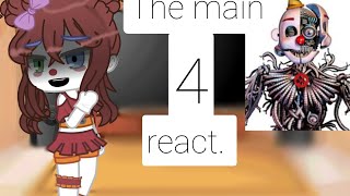 The Main 4 Sl React To Ennards Interview. -Ω-