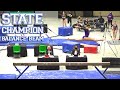Whitney Bjerken | Level 10 State Meet | State Champion on Balance Beam!