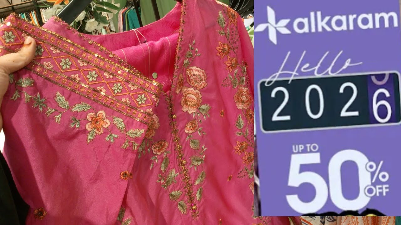 Alkaram 40% OFF SALE ♥️ alkaram sale price Collection ♥️ alkaram sale today 📣💞 Clothes World 