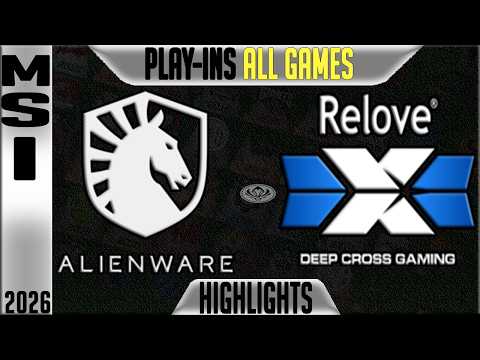 TLAW vs DCG Highlights ALL GAMES | MSI 2026 Play-In Day 2 | Team Liquid vs Revolve Deep Cross Gaming