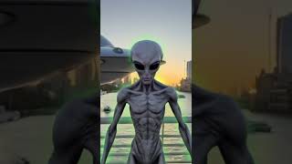 OMG, he turns into an alien and taken back home… #london #ufo #ai