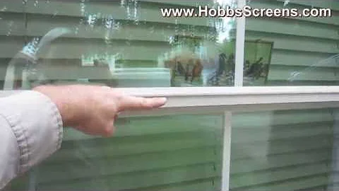 Support Bar for Full Arch Shaped Solar Screens