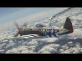 P-47D Thunderbolt. Отрабатываю навык бомбометания