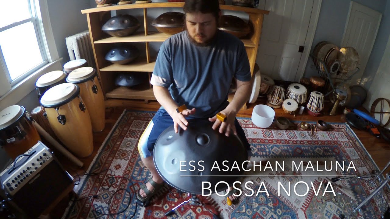 Bossa Nova - AsaChan MaLuna Handpan + Cajon & shakers!
