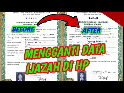 Video: Cara Menandai Ijazah