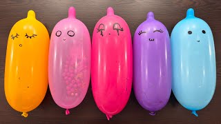 Mixing Stuff With Funny Taco Balloons Asmr #Tacoslime