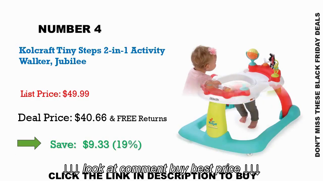 5 Best Amazon Black Friday Baby Walker Deals! Under 50 In YouTube