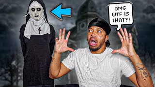 Hilarious NUN SCARE Prank On Boyfriend!