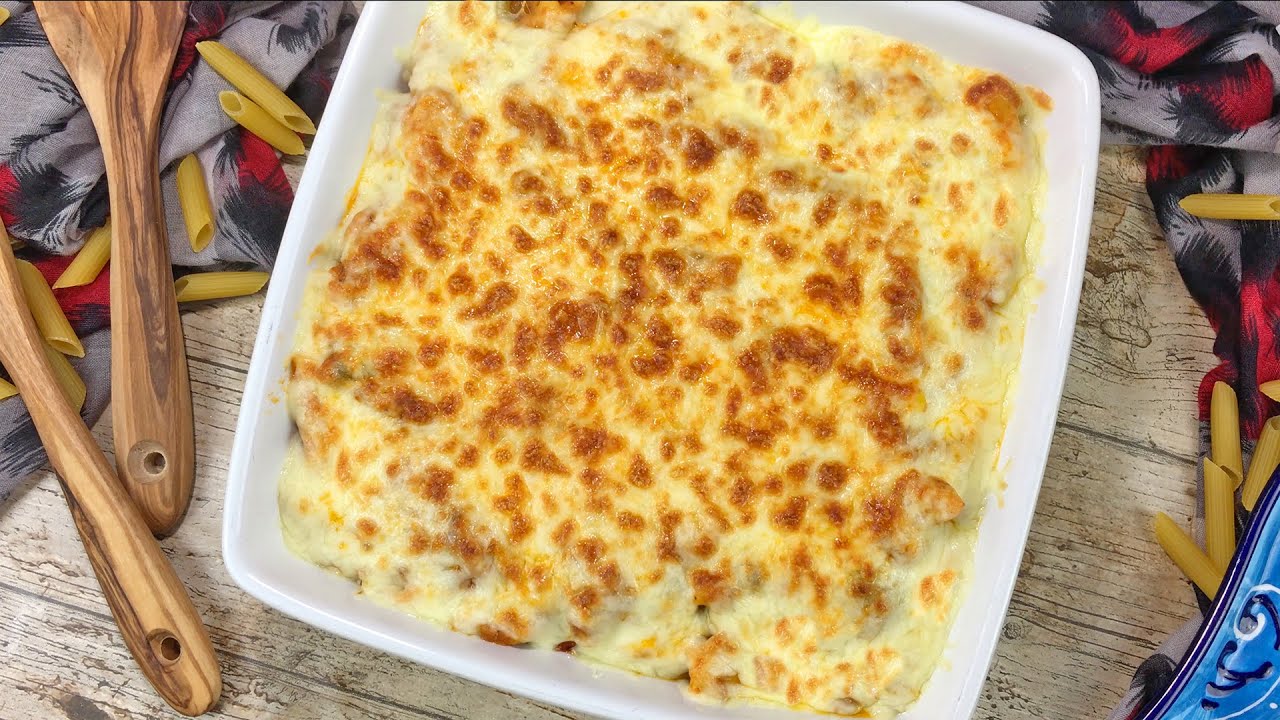 Creamy Tuna Pasta Bake Recipe • Tuna Pasta Recipe • Penne Pasta Recipe