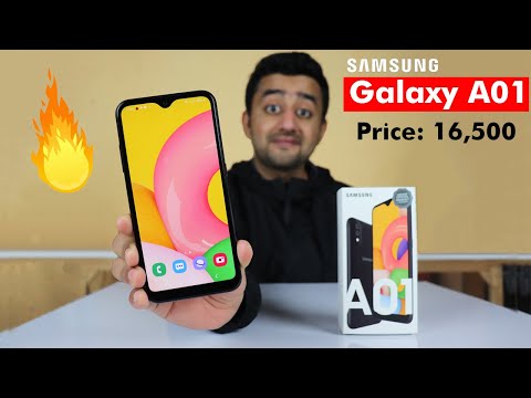 Samsung Galaxy A01 Unboxing - Price in Pakistan