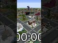 MrBeast's Minecraft City: Building Race Against Time! #shorts