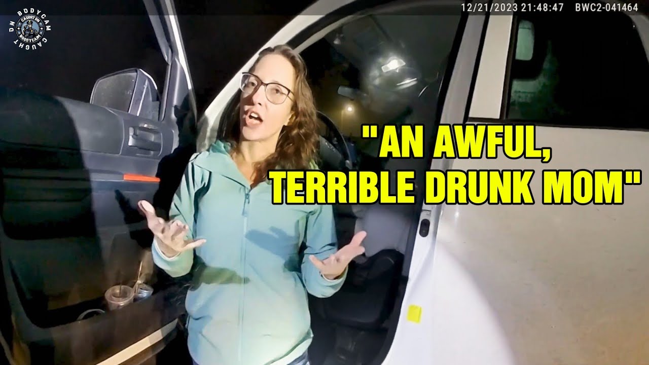 DUI Arrest:Drunk mom with young child GOES BALLISTIC during arrest in ...