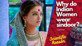 Why do Indian women apply to Sindoor \/ KumKum \/ Vermilion? Scientific Reason behind | Myth O Genie |