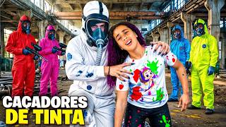 MEGA ESCONDE ESCONDE DE CORES CONTRA O CAÇADOR DE TINTAS !