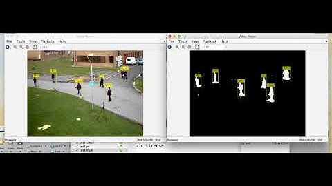 Multiple Object Tracking using Matlab Computer vision toolkit