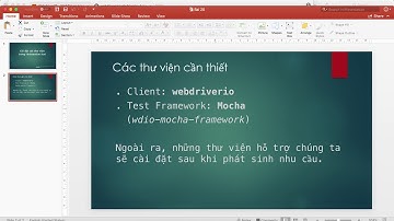 Bai giang 20 Cai dat thu vien can thiet