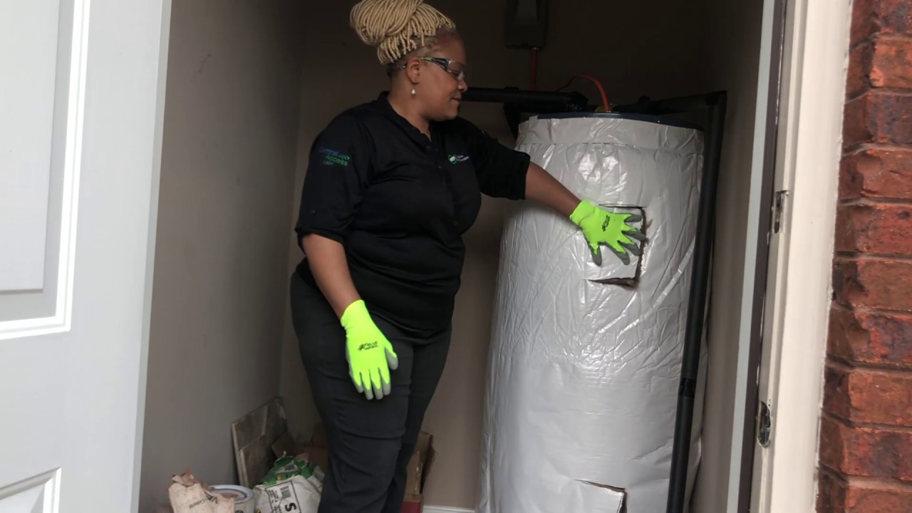 EASY Hot Water Heater Insulation Jacket Installation 