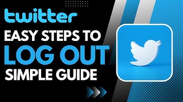 How to Log Out of Twitter App !